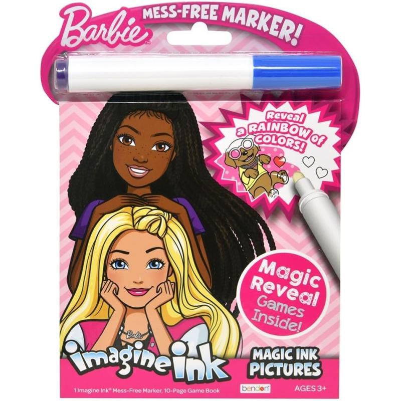 Bendon Barbie Coloring & Activity Book (Stickers & Color and Trace ...